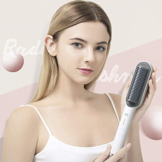 Electric Heat Comb Straightener Curler ALODIA STORE