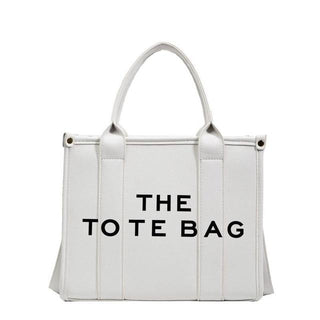 Luxury Designer The Tote Bag for Women Large Capacity Leather Handbags Female ALODIA STORE