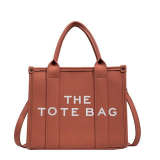 Luxury Designer The Tote Bag for Women Large Capacity Leather Handbags Female ALODIA STORE