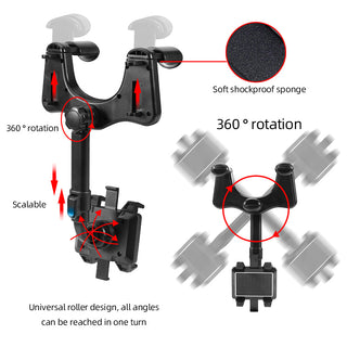 360° Rotatable Smart Phone Car Holder ALODIA STORE