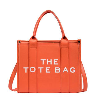 Luxury Designer The Tote Bag for Women Large Capacity Leather Handbags Female ALODIA STORE
