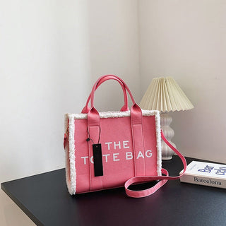 Luxury Designer The Tote Bag for Women Large Capacity Leather Handbags Female ALODIA STORE