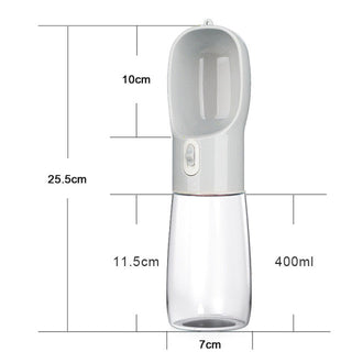 Pet Dog Water Bottle Feeder ALODIA STORE