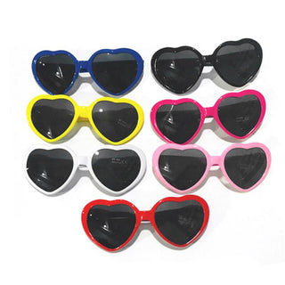 Heart Shape Light Change Sunglasses ALODIA STORE